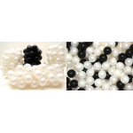 Loptičky do suchých bazénov Welox (200ks) - biela 3x, čierna